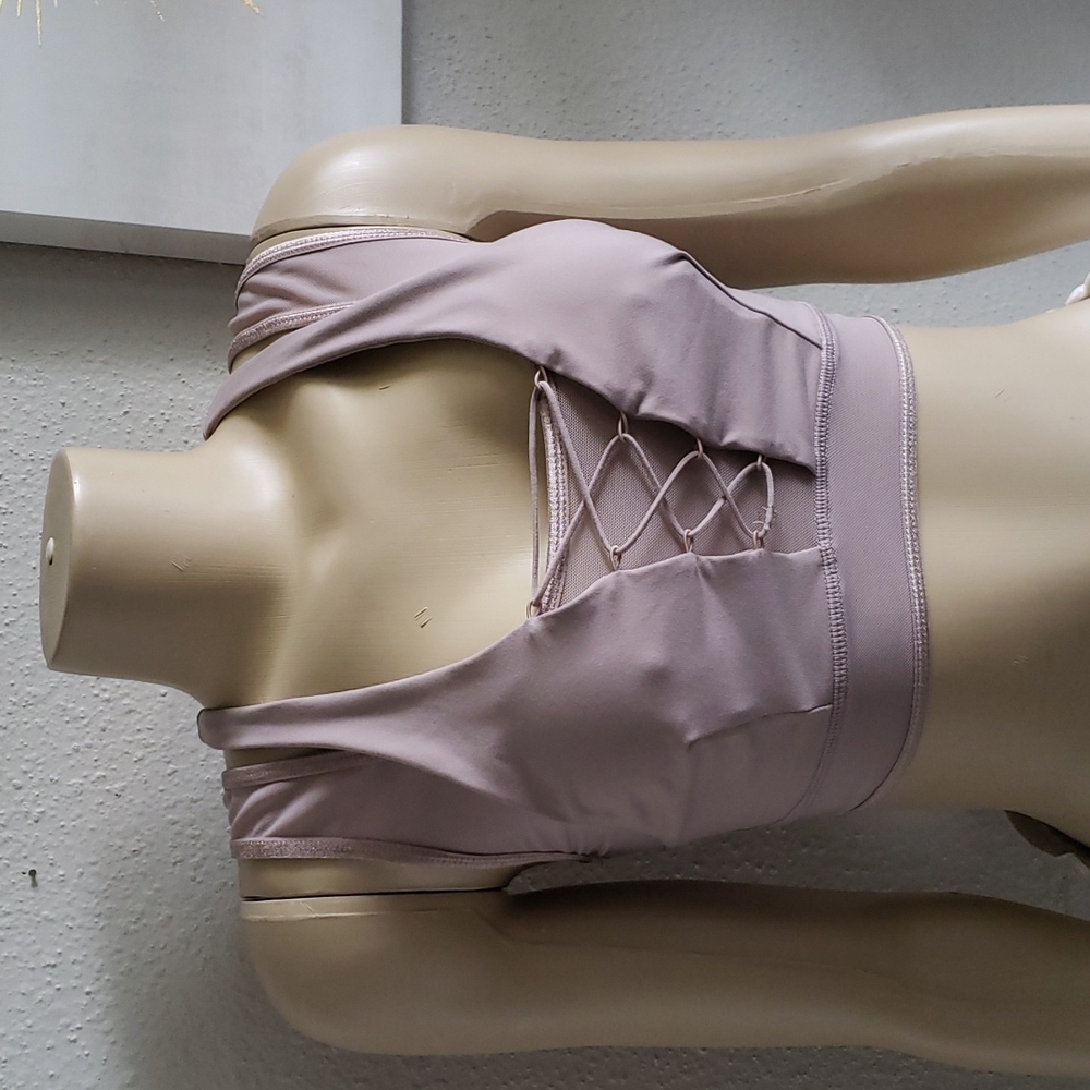 FOREVER 21 Blush Sport Bra Size M